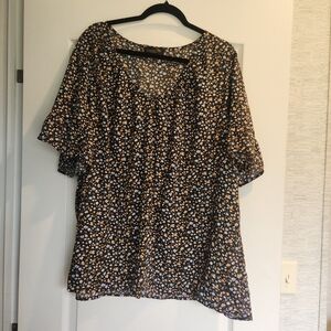 Suzanne Betro Womens Blouse Size 3XL Euc